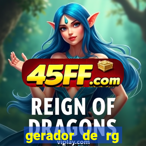 gerador de rg frente e verso